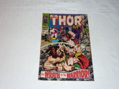 Thor #152 - Marvel 1968 - VG - Inhumans App - Destroyer Ulik App