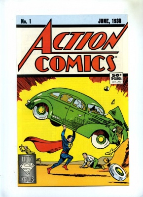 Action Comics #1 - DC 1988 - 50 Cent Cover Price Reprint - Superman