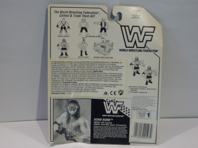 Adam Bomb WWF - Hasbro 1994 - Series 11 - MOC - Wrestling Figure