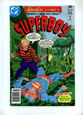 Adventure Comics 455 - DC 1978 - VFN- - Superboy