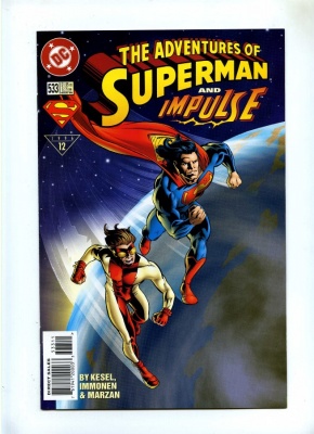 Adventures of Superman 533 - DC 1996 - VFN+ - Impulse App