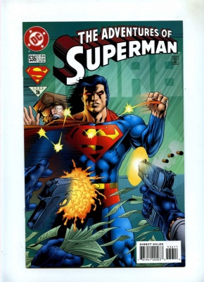 Adventures of Superman 536 - DC 1996 - VFN/NM - Brainiac App