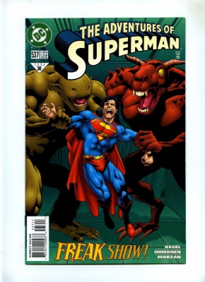 Adventures of Superman 537 - DC 1996 - NM- - Parasite App