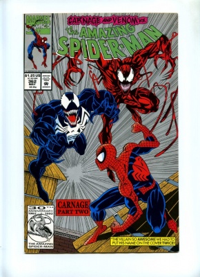 Amazing Spider-Man #362 - Marvel 1992 - Venom - 2nd App Carnage - Silver Cover