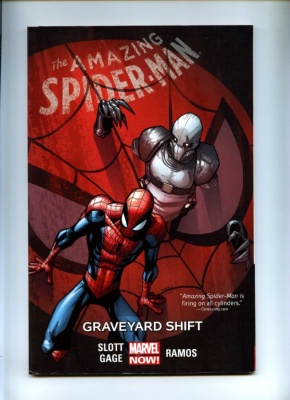 Amazing Spider-Man #4 - Marvel 2015 - Graveyard Shift - Graphic Novel