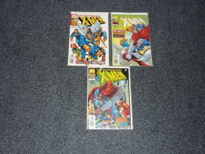 Astonishing X-Men #1 to #3 - Marvel 1999 - Complete Set