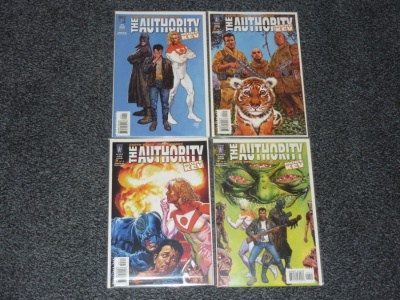 Authority More Kev #1 to #4 - Wildstorm 2004 - Complete Set