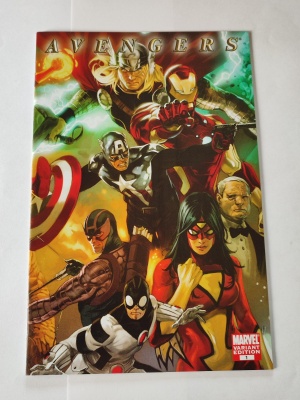 Avengers #1 - Marvel 2010 - Variant Cvr Marko Djurdjevic