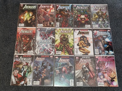 Avengers The Initiative #12 to #25 + Anl 1 Marvel 2008 14 Comic Run + Annual #1