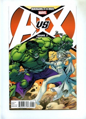 Avengers vs X-Men #2C - Marvel Variant Cover Carlo Pagulayan Hulk vs Emma Frost