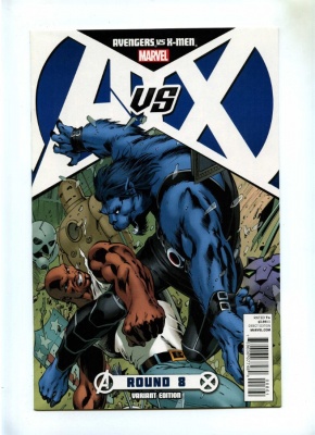 Avengers vs X-Men #8E - Marvel 2012 - Beast vs Luke Cage Variant Cvr Alan Davis