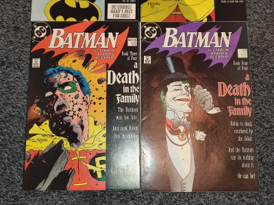 Batman #426 #427 #428 #429 DC 1988 - 4 Comic Run Complete A Death in the Family