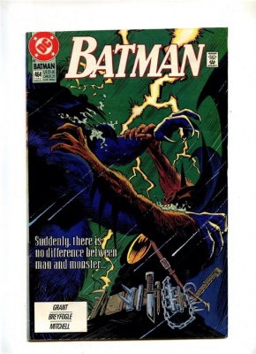Batman #464 - DC 1991 - FN- - Last Solo Batman Story - Incls Impact Comics Preview