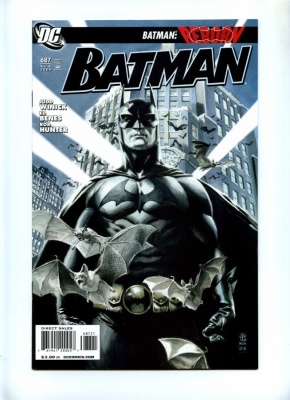 Batman #687 - DC 2009 - J.G. Jones Variant Cvr Batman Reborn