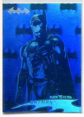 Batman Forever Fleer Ultra Hologram Card - #11 - Fleer 1995