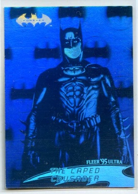 Batman Forever Fleer Ultra Hologram Card - #20 - Fleer 1995