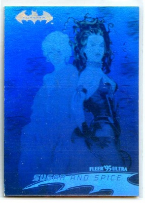 Batman Forever Fleer Ultra Hologram Card - #27 - Fleer 1995