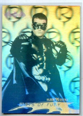 Batman Forever Fleer Ultra Hologram Card - #8 - Fleer 1995