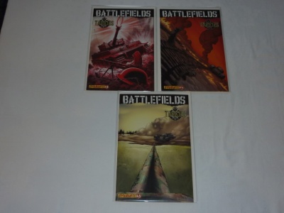 Battlefields The Tankies #1 to #3 - Dynamite 2009 - Complete Set
