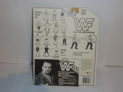 Big Boss Man WWF - Hasbro 1992 Series 3 - MOC With Nightstick - Wrestling Figure