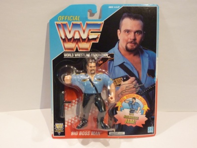 Big Boss Man WWF - Hasbro 1991 - Series 3 - MOC - Wrestling Figure