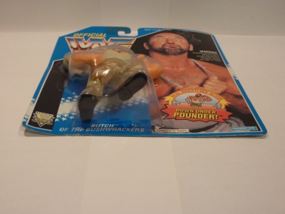 Butch of the Bushwhackers WWF - Hasbro 1993 - Series 10 - MOC - Wrestling Figure