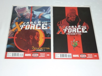 Cable and X-Force #18 #19 - Marvel 2014 - 2 Comic Run