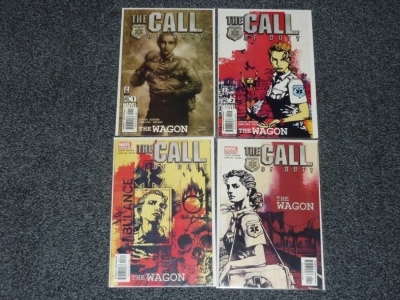 Call of Duty The Wagon #1 to #4 - Marvel 2002 - Complete Set