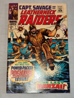 Capt Savage and His Leatherneck Raiders #1 - Marvel 1968 - Origin