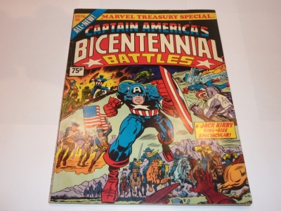 Captain America #1 - Marvel 1976 Treasury Special - Bicentennial Battles - VG/FN