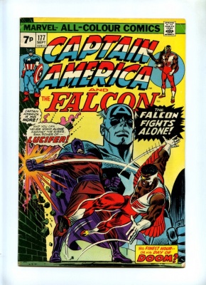 Captain America #177 - Marvel 1974 - Pence