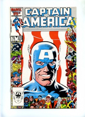 Captain America #323 - Marvel 1986 - 1st APP John Walker Super Patriot