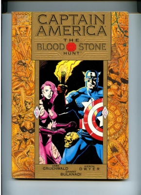 Captain America Bloodstone Hunt #1 - Marvel 1993 - Graphic Novel - 1st Print