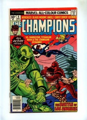 Champions #9 - Marvel 1976 - Pence