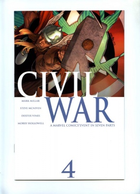 Civil War #4 - Marvel 2006
