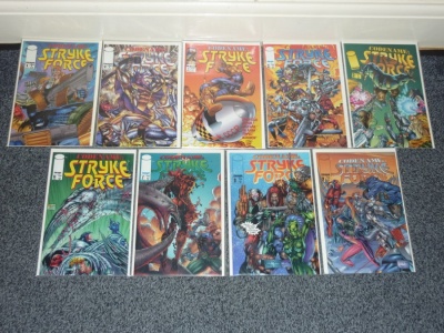 Codename Stryke Force #1 to #9 - Image 1994 - Complete Run