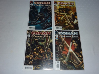 Conan and the Demons of Khitai #1 to #4 - Dark Horse 2005 - Complete Set