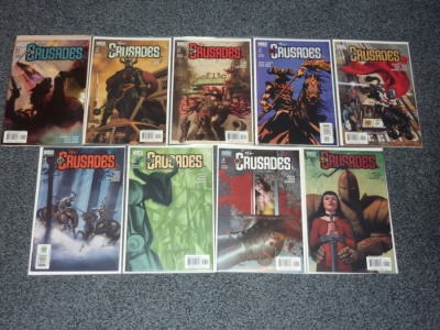 Crusades #1 to #9 - Vertigo 2001 - 9 Comic Run - Mature Content