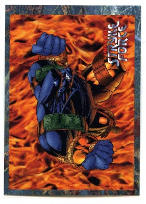 Cyber Force - Stryke Force - #7 - Cards Illustrated - Image 1994 - Black Anvil