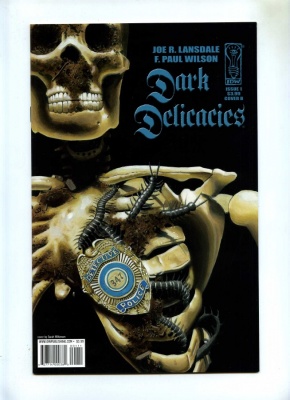 Dark Delicacies #1 - IDW 2009 - One Shot - Blue Lettering Cover