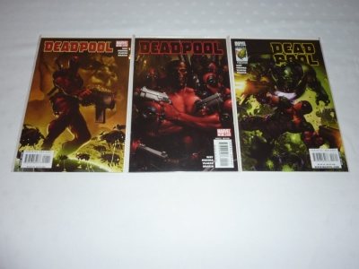 Deadpool #1 #2 #3 - Marvel 2008 - 3 Comic Run