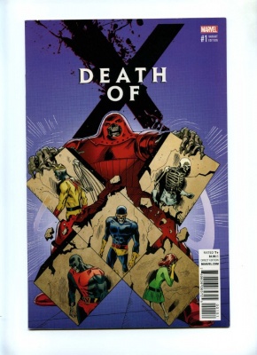 Death of X #1 - Marvel 2016 - Variant Cover
