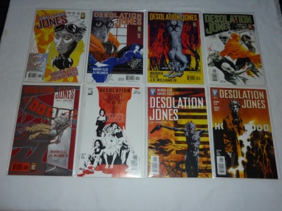 Desolation Jones #1 to #8 - Wildstorm 2005 - Complete Set