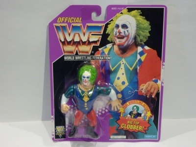 Doink The Clown WWF - Hasbro 1990 - Series 1 - MOC - Wrestling Figure