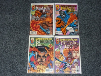 Domination Factor Fantastic Four #1 to #4 - Marvel 1999 - Complete Set