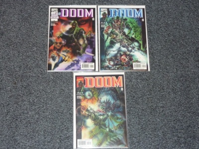 Doom #1 to #3 - Marvel 2000 - Complete Set