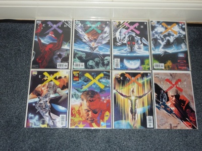 Earth X #0 to #12 + 3 Specials Marvel 1999 FN/VFN to NM Complete Set + Specials