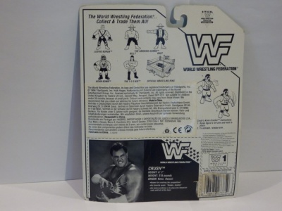 Evil Crush WWF - Hasbro 1994 - Series 11 - MOC - Wrestling Figure