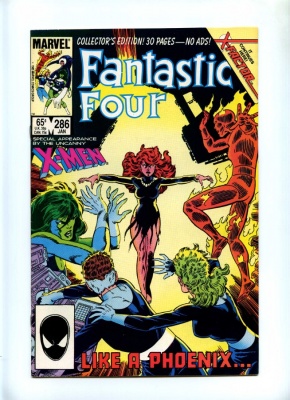 Fantastic Four #286 - Marvel 1986 - Jean Grey - Intro X-Factor