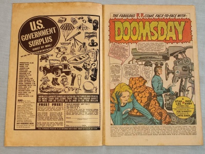Fantastic Four #59 - Marvel 1967 - Pence - Inhumans - Dr Doom